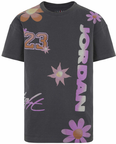 Nike Jordan Deloris Jr - T-shirt - ragazza Black 12-13A