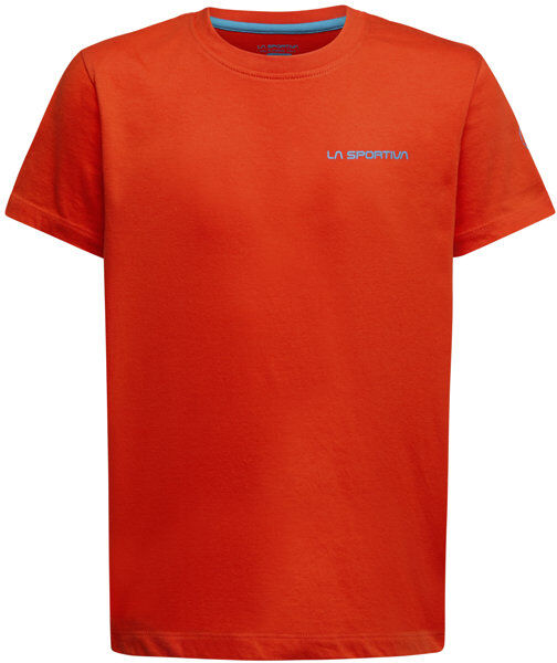 La Sportiva Boulder K - T-shirt - bambino Dark Orange 120