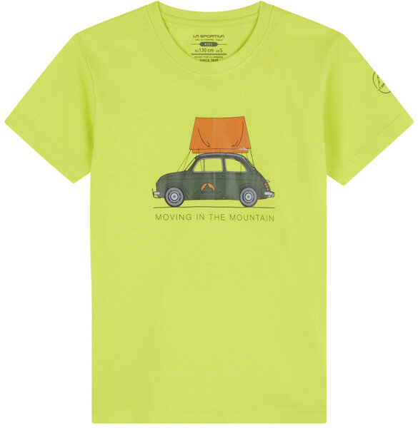 La Sportiva Cinquecento - T-Shirt arrampicata - bambino Light Green 140