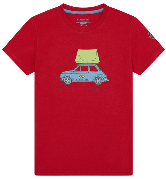 La Sportiva Cinquecento - T-Shirt arrampicata - bambino Red 120