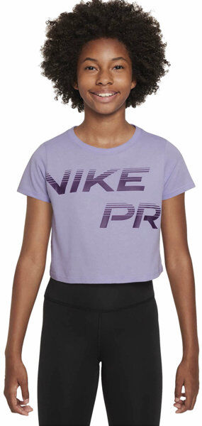 Nike Dri-FIT Cotton Sport Essential Jr - T-shirt - ragazza Purple XS