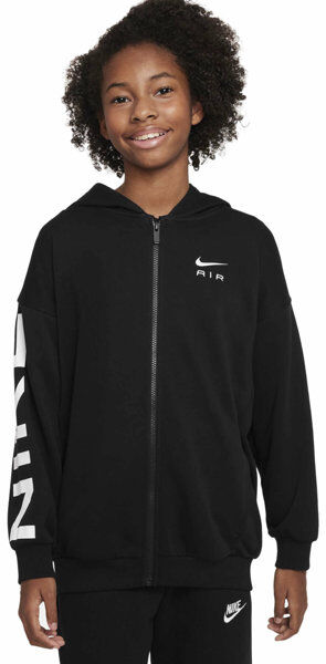 Nike Sportswear Air Club Fleece J - giacca della tuta - ragazza Black XS