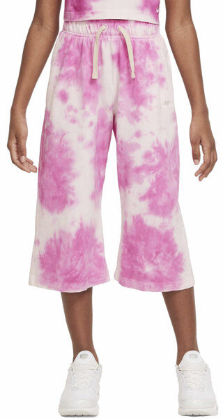 Nike Sportswear Big J - pantaloni fitness - ragazza Pink/White XS