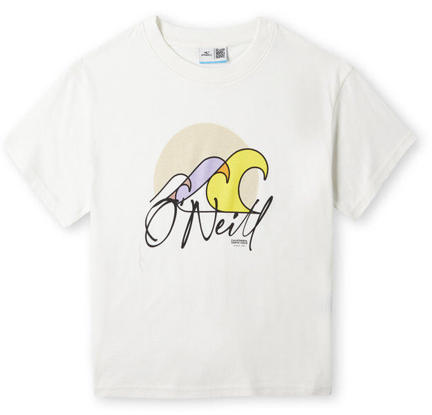 O'Neill Addy Graphic - T-shirt - bambina White 128