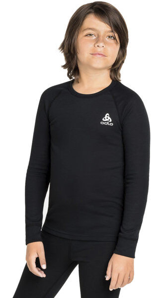 Odlo Active Warm Eco - maglietta tecnica a manica lunga - bambino Black 140