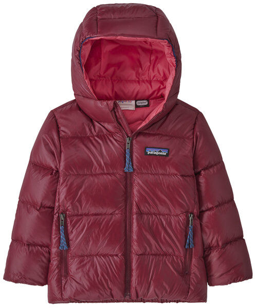 Patagonia Baby Hi-Loft Down Hoody Jr - giacca piumino - bambino Red 18M