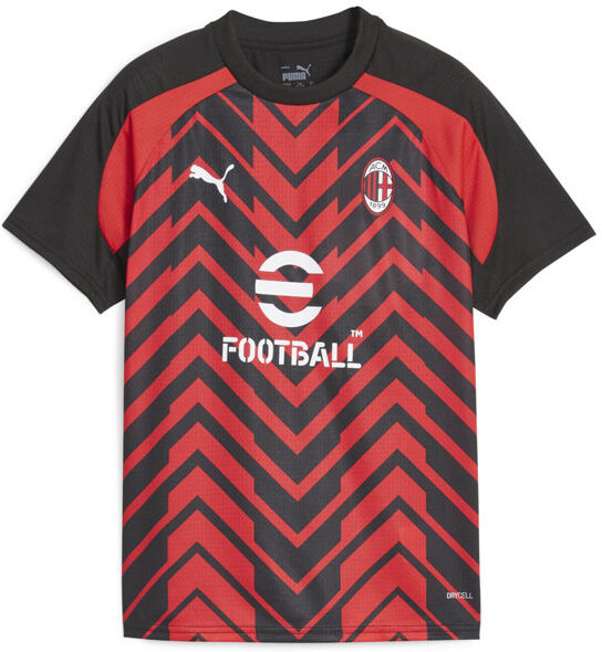 Puma AC Milan Prematch Jr - maglia calcio - bambino Red/Black 140