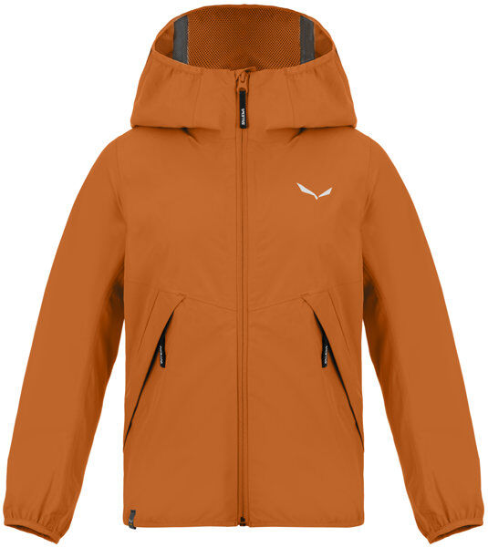 Salewa Aqua Ptx K - giacca hardshell - bambino Orange/White 152