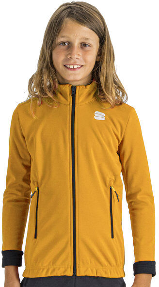 Sportful Squadra - giacca sci da fondo - bambino Orange/Black 8A