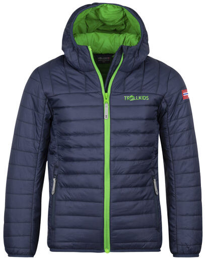 Trollkids Eikefjord - giacca trekking - bambino Dark Blue/Green 104