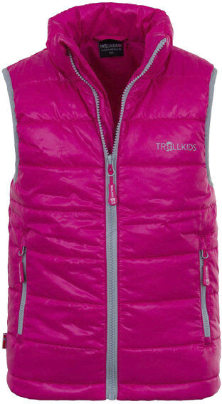 Trollkids Kids Trondheim - gilet - bambino Pink/Grey 164