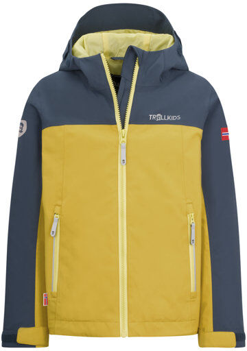 Trollkids Telemark - giacca hardshell - bambino Yellow/Blue 104