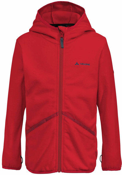 Vaude Pulex - felpa in pile - bambino Red 134