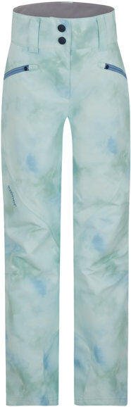 Ziener Alin Jr - pantaloni da sci - bambino Light Green/Azure 140