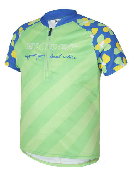 Ziener Netta - maglia ciclismo - bambina Green 116