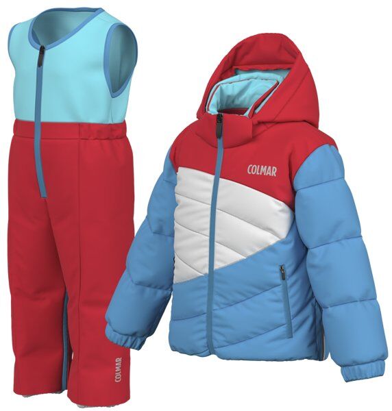 Colmar Avon - tuta da sci - bambino Light Blue/Red 12M month