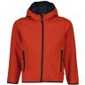 Meru Wrexham Softshell Fix Hood - giacca softshell - bambino Red 164