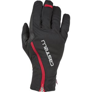 Castelli Spettacolo Ros - guanti ciclismo Black/Red XS (<18,4 cm)