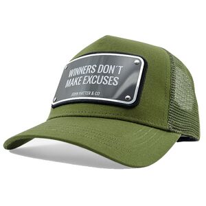 John Hatter Winners Don´t Make Excuses - cappellino Green