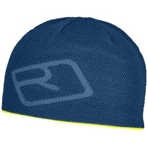 Ortovox Merino Logo Knit - berretto Light Blue/Yellow