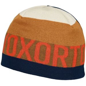 Ortovox Patchwork - berretto Orange/Dark Blue