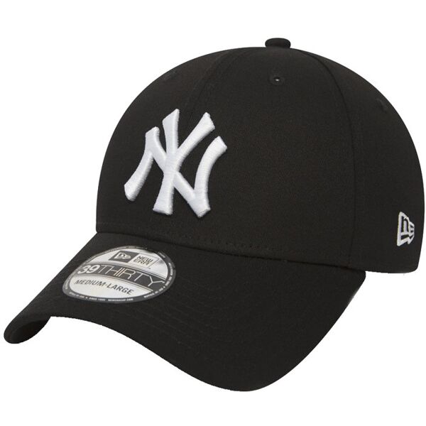 new era cap flexfitted classic ny yankees 39thirty - cappellino black/white s/m