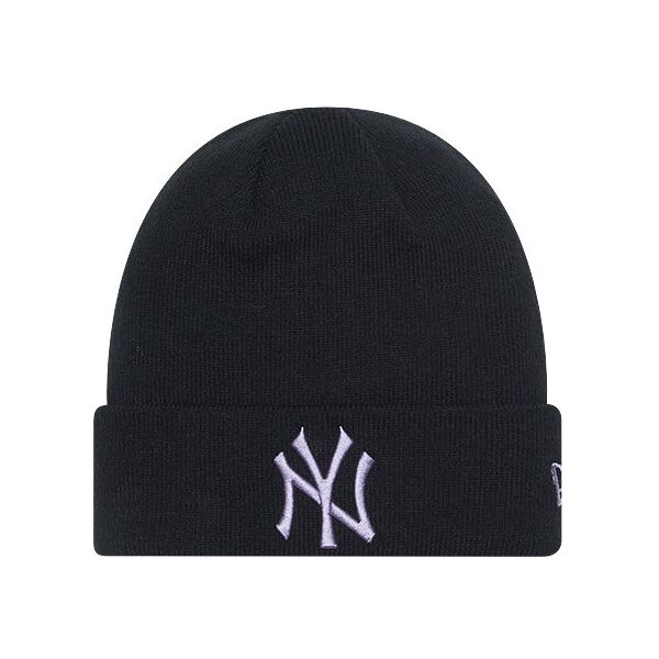 new era cap league essential cuff ny - berretto black