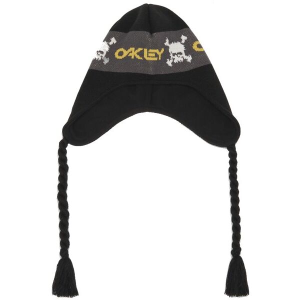 oakley tc skulls flaps - berretto black