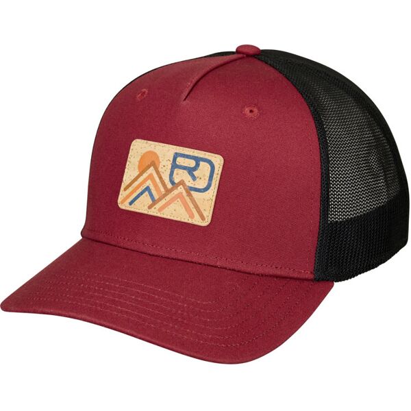 ortovox corky trucker - cappellino red 58