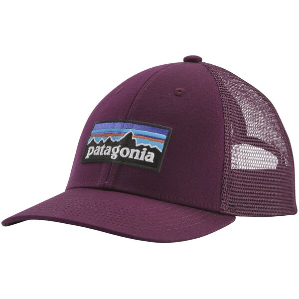 patagonia p-6 logo lopro trucker - cappellino - uomo violet