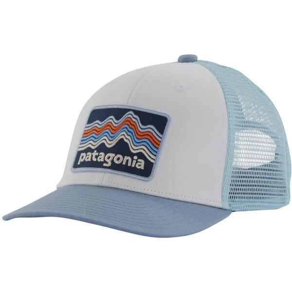 patagonia trucker - cappellino - bambino light blue/white