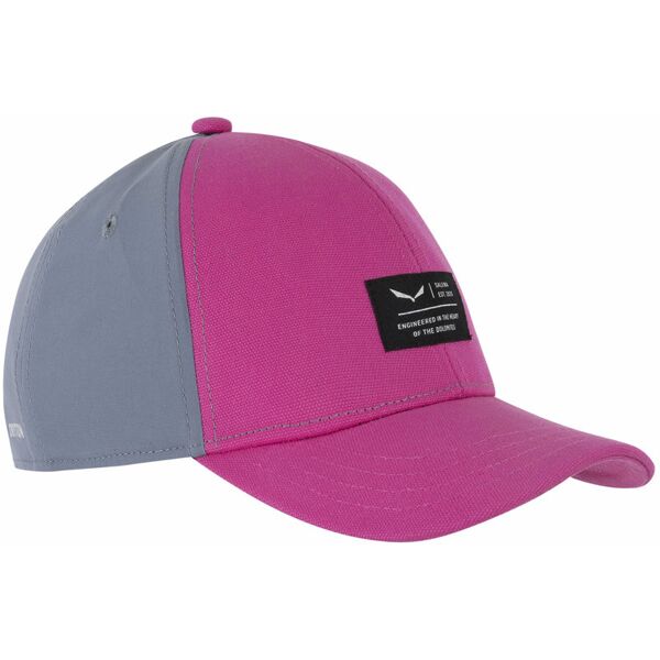 salewa logo k - cappellino grey/pink 53