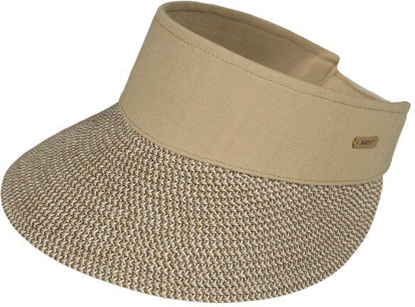 barts vesder visor - cappellino beige one size