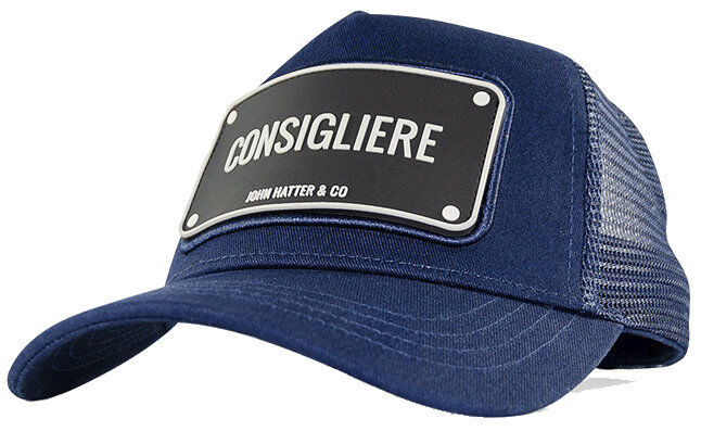 john hatter consigliere - cappellino dark blue