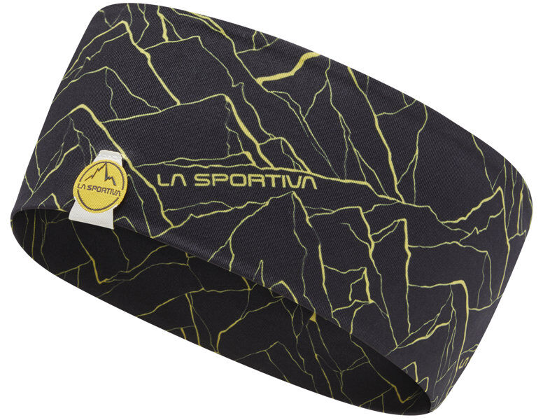 la sportiva mountain - fascia paraorecchie black/yellow s