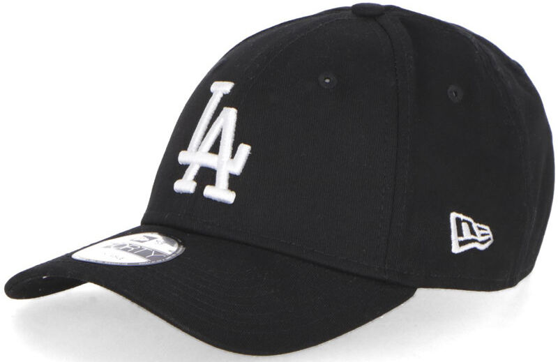 new era cap la dodgers essential 9forty - cappellino black/white