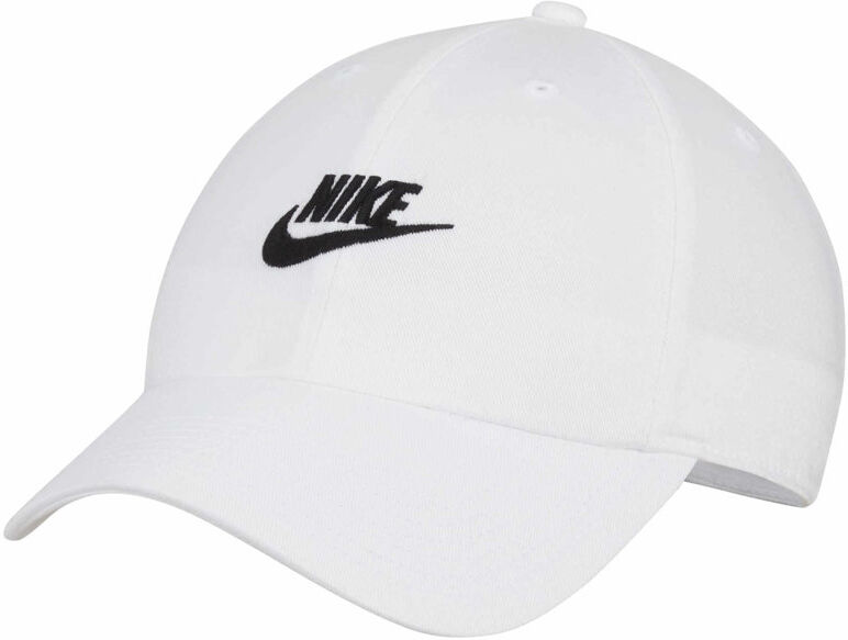 nike club unstructured futura - cappellino white m/l