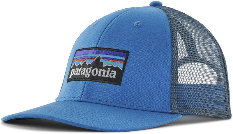 patagonia p-6 logo lopro trucker - cappellino - uomo light blue