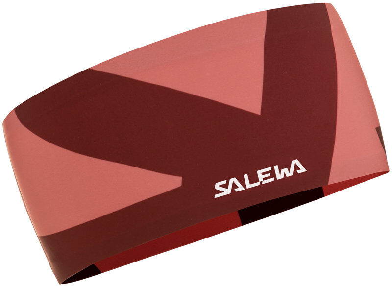 salewa pedroc dry - fascia paraorecchie dark red/pink 58