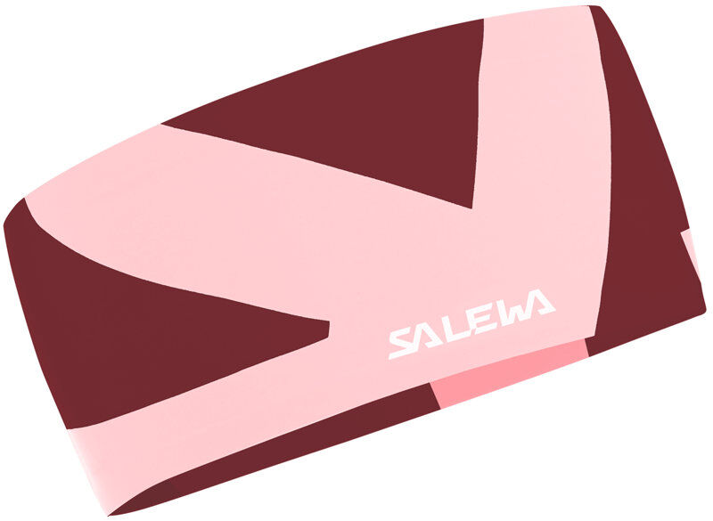 salewa pedroc dry - fascia paraorecchie pink/dark red 58