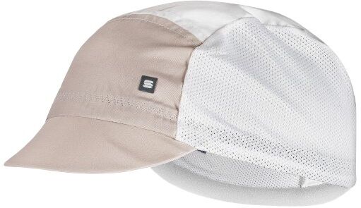 sportful rider cycling - cappellino ciclismo white/light brown