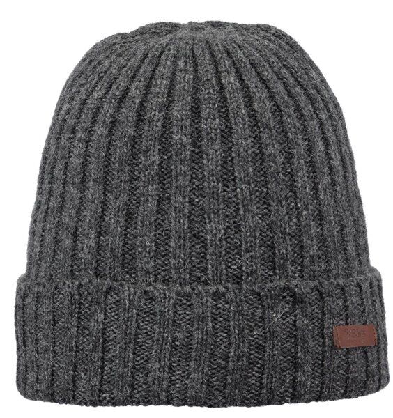 Barts Haakon Turnup - berretto Dark Grey