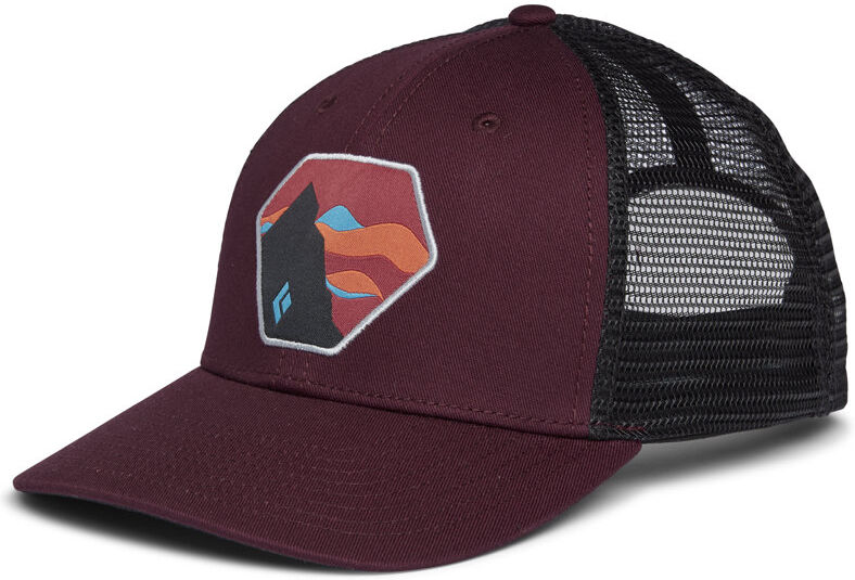 Black Diamond BD Low Profile Trucker - cappellino - uomo Dark Red/Black