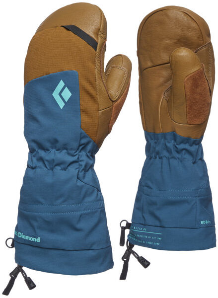 Black Diamond Mercury - guanti alpinismo - donna Light Blue/Brown M