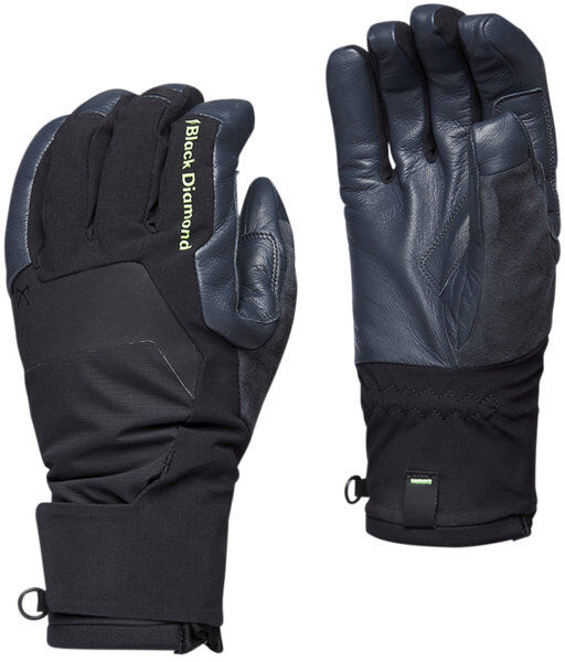 Black Diamond Punisher - guanti alpinismo Black S