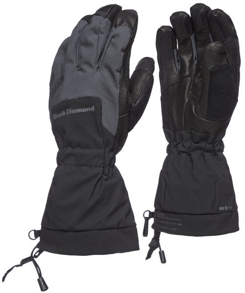 Black Diamond Pursuit - guanti alpinismo - uomo Black/Grey XL
