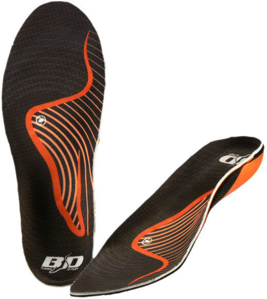 Bootdoc Stability 7 High - soletta Black/Orange Mondopoint 24