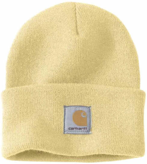 Carhartt Knit Cuffed - berretto Light Yellow