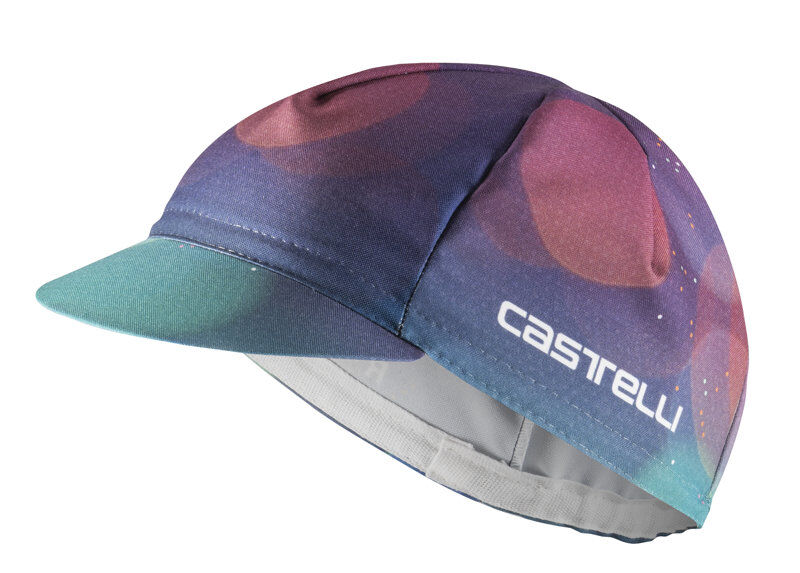 Castelli R-A/D - cappellino ciclismo Purple/Green