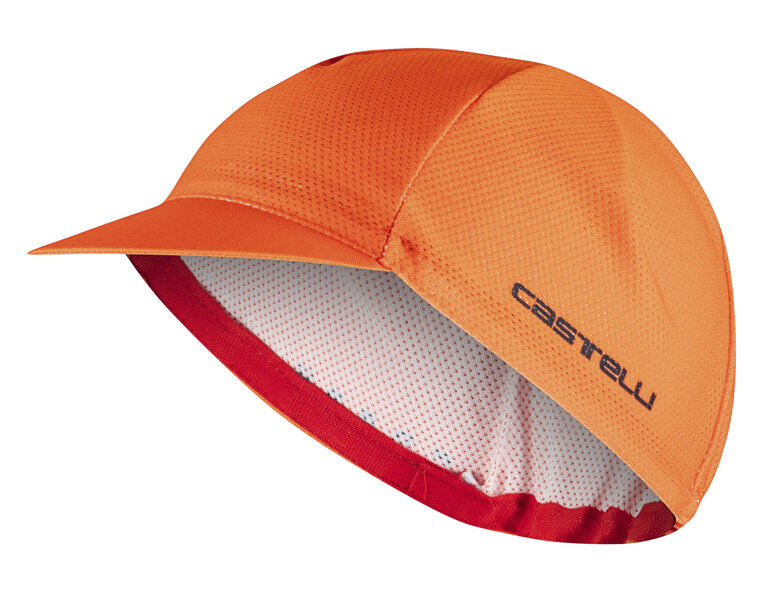 Castelli Rosso Corsa 2 - cappellino ciclismo Orange